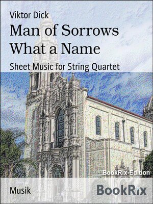 cover image of Man of Sorrows What a Name